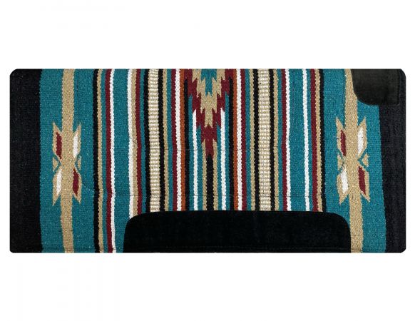 Showman 32 x 32 Acrylic Felt Bottom Saddle Pad #5